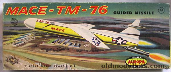 Aurora 1/48 Martin Mace TM-76 Guided Missile, 130-79 plastic model kit